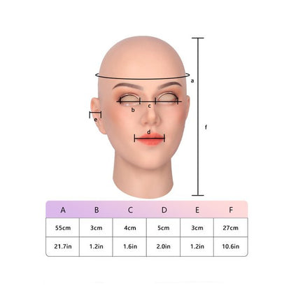 Neue Scarleta realistische Silikonmaske