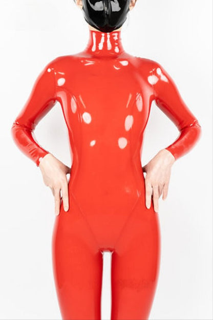 Einfacher Latexanzug [Maßanfertigung für Damen] 0,4 mm